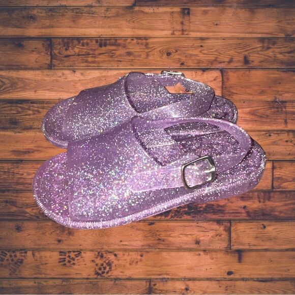 5 for $25🔥Jelly Wide-Strap Sandals Girls Size 12 - Picture 1 of 6